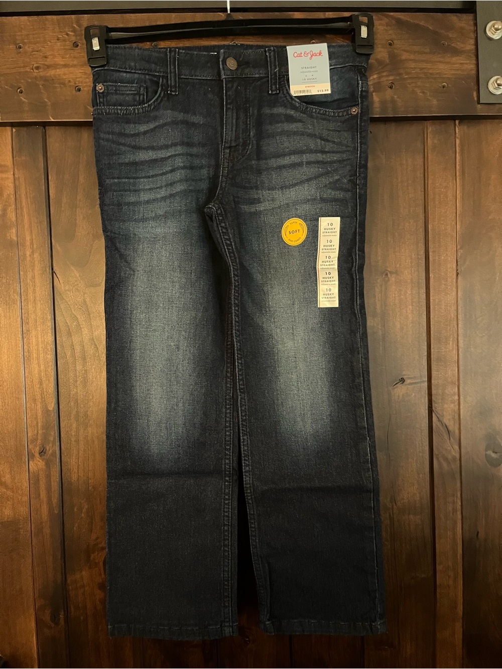 Cat & Jack kids Dark Indigo Straight Jeans